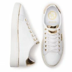Sneakers Trainers GUESS - Beckie/Active Lady/Leather Lik FL5BEK FAL12 WHITE White -GUESS Sales Store 0000200909721 05 ts