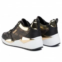 Sneakers GUESS - Tallya FL5TLY FAL12 BROWN/BLACK Brown -GUESS Sales Store 0000206398246 03 jc