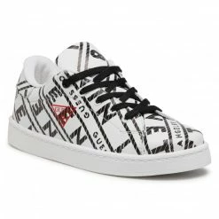 Unisex Sneakers GUESS - Luiss Jr FJ7LSS ELE12 WHBLK White