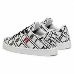 Unisex Sneakers GUESS - Luiss Jr FJ7LSS ELE12 WHBLK White -GUESS Sales Store 0000207189485 02 rz