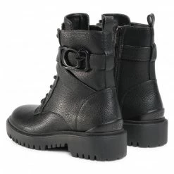 Trekker Boots Hiking Boots GUESS - Orana FL8ONA ELE10 BLACK Black -GUESS Sales Store 0000207270237 02 rz