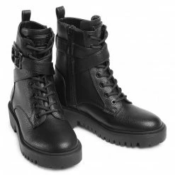 Trekker Boots Hiking Boots GUESS - Orana FL8ONA ELE10 BLACK Black -GUESS Sales Store 0000207270237 03 rz
