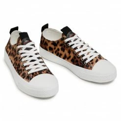 Sneakers GUESS - Ederla Low Cut FL5ERL FAB12 LEOPA Brown -GUESS Sales Store 0000207894082 06 rz