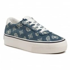 Sneakers Plimsolls GUESS - Sanam FL5SAN FAL12 DENIM Blue