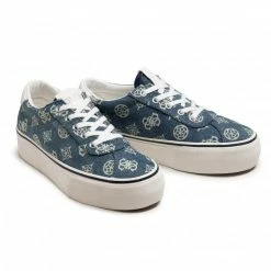 Sneakers Plimsolls GUESS - Sanam FL5SAN FAL12 DENIM Blue -GUESS Sales Store 0000207897946 04 ts