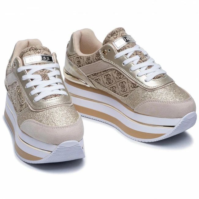 Sneakers Trainers GUESS - Hansin2 FL5HNS FAL12 BEIBR Gold 5 Sneakers Trainers GUESS - Hansin2 FL5HNS FAL12 BEIBR Gold - Image 5