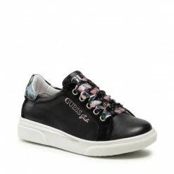 Laced Shoes Trainers GUESS - FI7MIL LEA12 BLACK Black