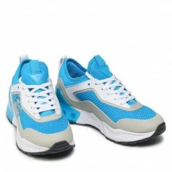 Sneakers Trainers GUESS - Teckie FL6TEC FAB12 EBLUE Blue -GUESS Sales Store 0000208510448 08 rz