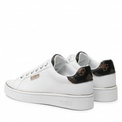 Sneakers Trainers GUESS - Beckie FL7BKI ELE12 WHIBR White -GUESS Sales Store 0000208521321 02 mk 1
