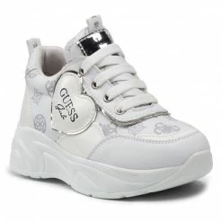 Laced Shoes Trainers GUESS - FICLA8 FAL12 WHISI White