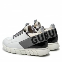 Laced Shoes Trainers GUESS - FISCA8 ELE12 WHITE White -GUESS Sales Store 0000208784344 02 mj