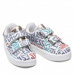 Velcro Trainers GUESS - FTLUS8 ELE12 GUELO White, Colourful -GUESS Sales Store 0000209335576 03 rz 1
