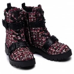 Ankle Boots GUESS - FL8RD4 FAP10 BLKRE Dark Red -GUESS Sales Store 0000209339833 03 ks