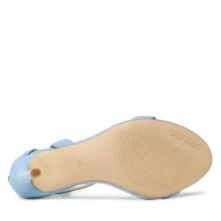 Elegant Sandals Sandals GUESS - Kabelle FL5KAB SUE03 BLUE Blue -GUESS Sales Store 0000209689525 07 rz