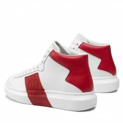 Sneakers Trainers GUESS - Salerno Mid FM5SAM LEA12 WHIRE White -GUESS Sales Store 0000209689754 02 fp