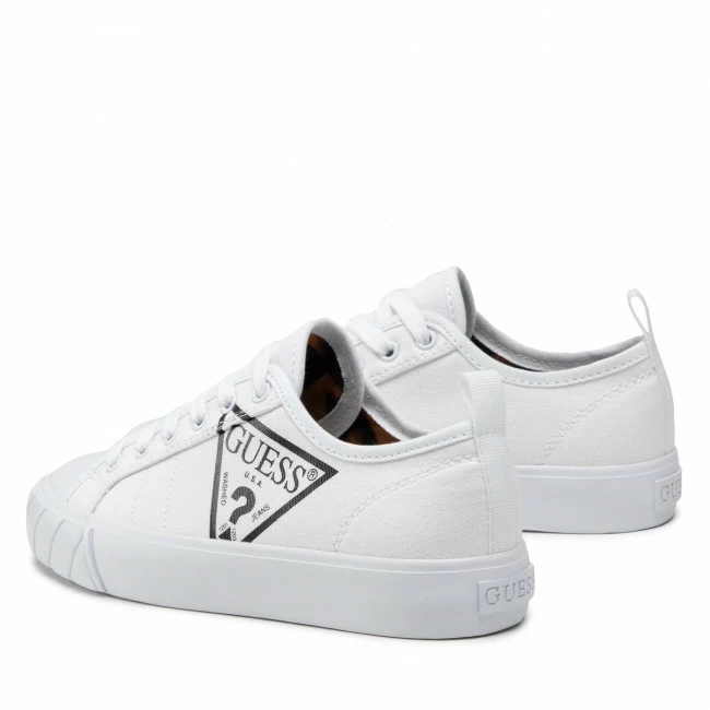 Sneakers GUESS - Kerrie FL5KRR FAB12 WHITE White 3 Sneakers GUESS - Kerrie FL5KRR FAB12 WHITE White - Image 3