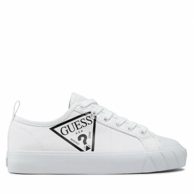 Sneakers GUESS - Kerrie FL5KRR FAB12 WHITE White 2 Sneakers GUESS - Kerrie FL5KRR FAB12 WHITE White - Image 2