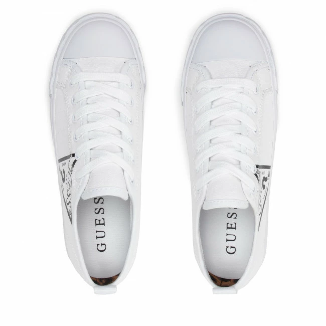 Sneakers GUESS - Kerrie FL5KRR FAB12 WHITE White 6 Sneakers GUESS - Kerrie FL5KRR FAB12 WHITE White - Image 6