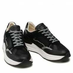 Sneakers Trainers GUESS - Imola Smart FMIMO8 SMA12 BLACK Black -GUESS Sales Store 0000209690019 03 rz