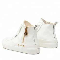 Plimsolls Sneakers GUESS - Aviano Mid Lion FM5AML ELE12 WHITE White -GUESS Sales Store 0000209690101 02 ks