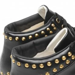 Sneakers Trainers GUESS - Salerno Mid Studs FM5SIS ELE12 BLACK Black -GUESS Sales Store 0000209690149 06 pl
