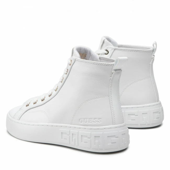 Sneakers GUESS - Invyte FL5IVY LEA12 WHITE White 3 Sneakers GUESS - Invyte FL5IVY LEA12 WHITE White - Image 3