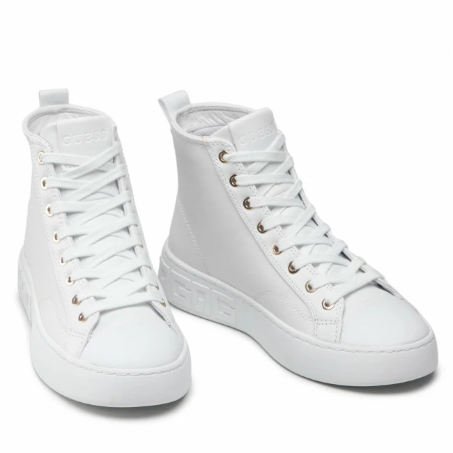 Sneakers GUESS - Invyte FL5IVY LEA12 WHITE White 5 Sneakers GUESS - Invyte FL5IVY LEA12 WHITE White - Image 5