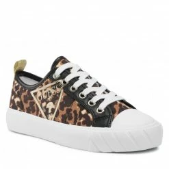 Sneakers GUESS - Kerrie2 FL5K2R PEL12 LEOPA Brown