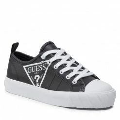 Sneakers GUESS - Kerrie5 FL5KR5 LEA12 BLACK Black