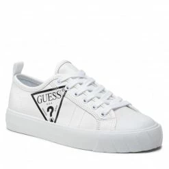 Sneakers GUESS - Kerrie5 FL5KR5 LEA12 WHITE White