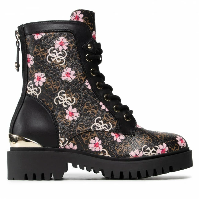 Hiking Boots Ankle Boots GUESS - Olenni2 FL5O2N FAL10 MULTI Black 2 Hiking Boots Ankle Boots GUESS - Olenni2 FL5O2N FAL10 MULTI Black - Image 2