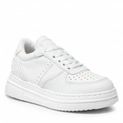 GUESS Sales Store 25 Slided Shoes Trainers GUESS - Afi FI5UAF ELE12 WHITE White