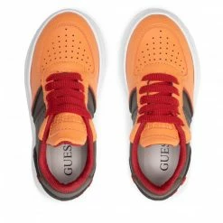 Laced Shoes Trainers GUESS - Afi FI5BAF ELE12 ORAMU Brown, Orange -GUESS Sales Store 0000209709032 06 mk