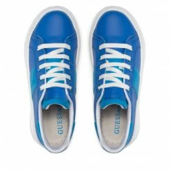 Laced Shoes Trainers GUESS - William FJ5WIL ELE12 BLUE Blue -GUESS Sales Store 0000209709636 05 plj
