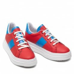 Laced Shoes Trainers GUESS - William FJ5WIL ELE12 RED Red -GUESS Sales Store 0000209709698 03 ph