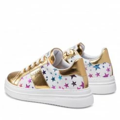 Sneakers Trainers GUESS - Wilma Star FJ5WIM FAB12 WHITE Gold, Colourful 8 Sneakers Trainers GUESS - Wilma Star FJ5WIM FAB12 WHITE Gold, Colourful -GUESS Sales Store 0000209710427 02 wj