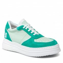 Sneakers Trainers GUESS - Af1 FJ5GAF LEA12 TURQU Green
