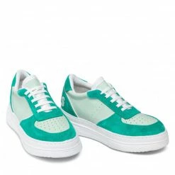 Sneakers Trainers GUESS - Af1 FJ5GAF LEA12 TURQU Green -GUESS Sales Store 0000209710465 06 ph