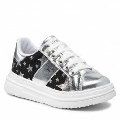 Laced Shoes Trainers GUESS - Wilma Star FI5WIM FAB12 SILVE Silver