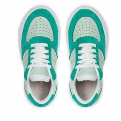 Laced Shoes Trainers GUESS - Afi FI5GAF LEA12 TURQU Green -GUESS Sales Store 0000209711301 07 bs kopia
