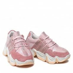Laced Shoes Trainers GUESS - Renata FI5REN ELE12 PINK Pink -GUESS Sales Store 0000209711318 05 ki