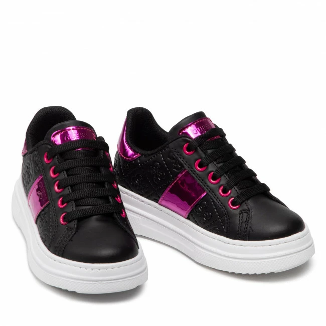 Laced Shoes Trainers GUESS - Wilma 4g FI5WIM FAL12 BLACK Black 5 Laced Shoes Trainers GUESS - Wilma 4g FI5WIM FAL12 BLACK Black - Image 5