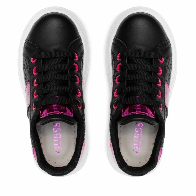 Laced Shoes Trainers GUESS - Wilma 4g FI5WIM FAL12 BLACK Black 6 Laced Shoes Trainers GUESS - Wilma 4g FI5WIM FAL12 BLACK Black - Image 6