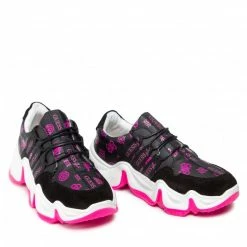 Sneakers Trainers GUESS - Renata FJ5REN ELE12 BLACK Black -GUESS Sales Store 0000209711363 06 bs kopia