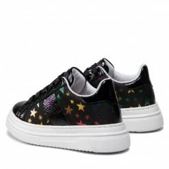 Laced Shoes Trainers GUESS - Wilma Star FI5WIM FAB12 BLACK Black -GUESS Sales Store 0000209711387 02 plj
