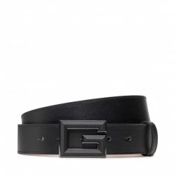 Men's Belts Men's Belt GUESS - Not Revers & Adjustable Belt BM7534 LEA35 BLA Black