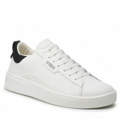 Sneakers Trainers GUESS - Verona FM6VER LEA12 WHBLK White