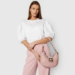 Classic Handbag GUESS - Bightside (PR) HWPR75 80030 BLS Pink -GUESS Sales Store 0190231436744