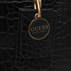 Classic Handbag GUESS - Stephi Girlfriend Satchel HWCB78 75070 BLACK Black -GUESS Sales Store 0190231453239 04 fp 1