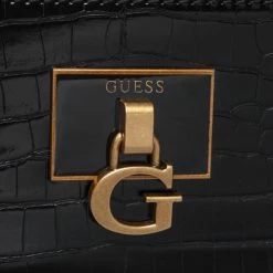 Classic Handbag GUESS - Stephi Girlfriend Satchel HWCB78 75070 BLACK Black -GUESS Sales Store 0190231453239 05 fp 1
